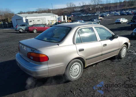 1998 Chevrolet Geo Prizm Base из США, поврежденный, VIN 1Y1SK5288WZ403310